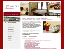 Tablet Screenshot of hotelamcharlottenplatz.de